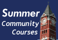 Summer Community Courses