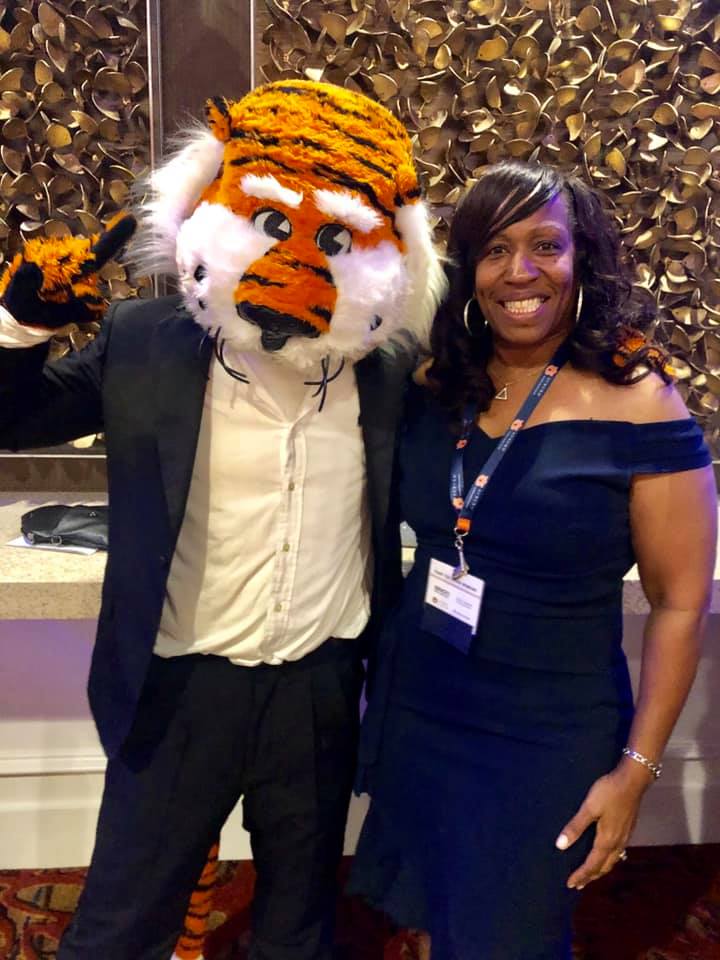 Sonya with Aubie