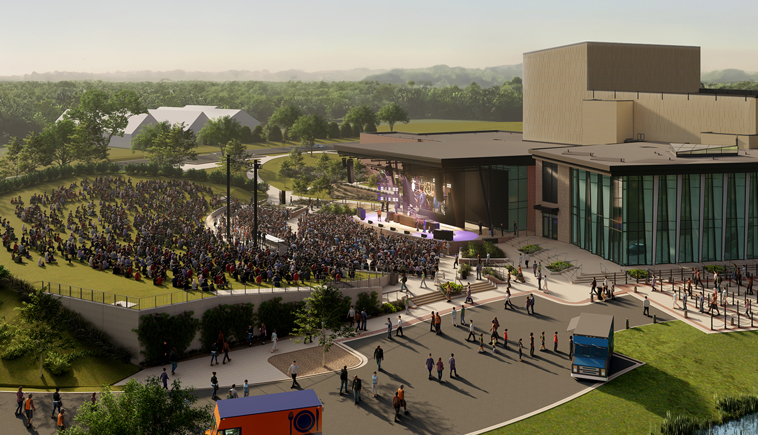 Gogue Performing Arts Center Studio Theatre And Amphitheatre