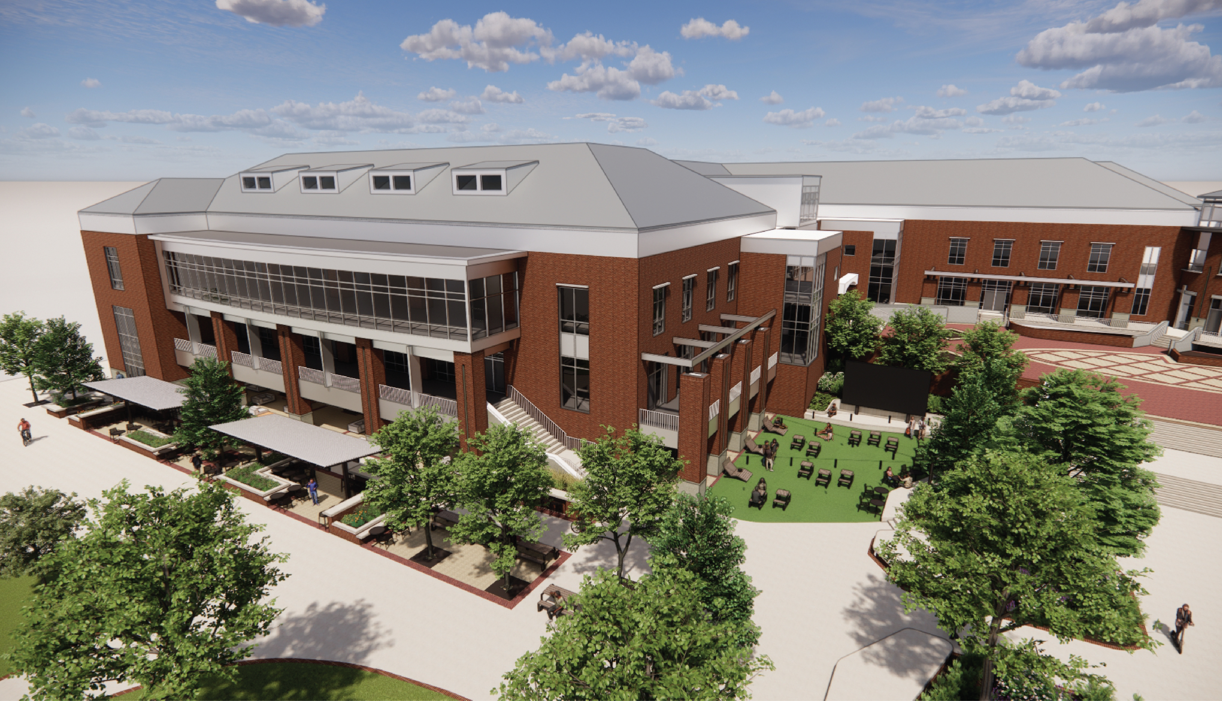 Melton Student Center Patio Renovation Melton Student Center Patio Renovation