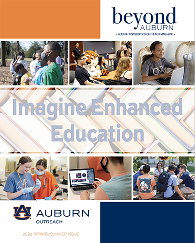 Cover of Beyond Auburn magazine Winter 2022 issue