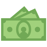 Green money icon